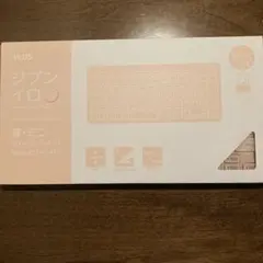 PLUS ジブンイロ 薄ミニワイヤレスキーボード ピンク