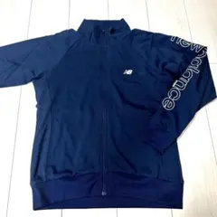 新品タグ付き　new balance ジャージ　ネイビー　Sサイズのサムネイル