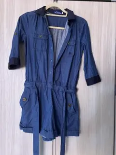 Burberry デニムジャンプスーツ