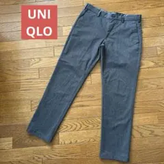【ユニクロ】スリムフィットチノ W85cm グレー