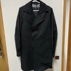 タケオキクチ黒 トレンチコート メンズ　サイズL used品　高品質