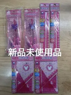 【新品】Disney ミッキー 鉛筆コンパス＆三角定規＆直線定規２セット