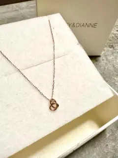 DANNY & DIANNE ゴールド ネックレス ハート K10 ダイヤモンドのサムネイル