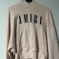 AMIRI ピンクロゴパーカー　ウィメンズ