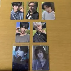 TXT MOAZONE トレカ5枚コンプFC特典　ツインウエハースシール2枚