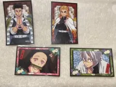 鬼滅の刃 ステッカー 「禰豆子・煉獄杏寿郎・不死川充弥・悲鳴嶼行冥」