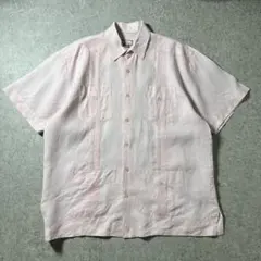 CP SHADES ヴィンテージ リネンオープンカラーシャツ M - メルカリ