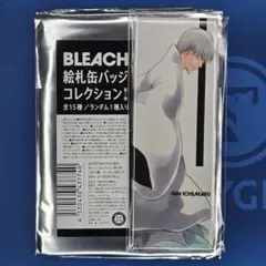 【匿名配送】BLEACH 市丸ギン 絵札缶バッジ