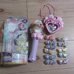 アイドルプリキュア　キラキラショータイムマイク　アイドルハートブローチ