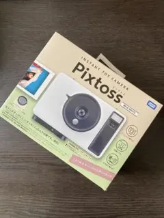 Pixtoss インスタントカメラ 白