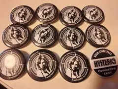 HYSTERIC GLAMOUR 缶バッジ 12個セット・ヒステリックグラマー