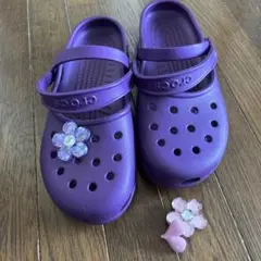 クロックス メリージェーン　パープル　サイズ8