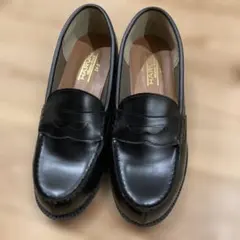 HARVAR ブラック ローファー 24cm