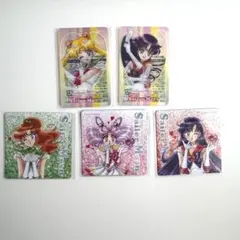 【お買い得】セーラームーン 明治コラボ　特典 マグネットシート クリアカード