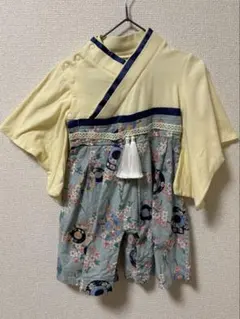 袴ロンパース 70cm