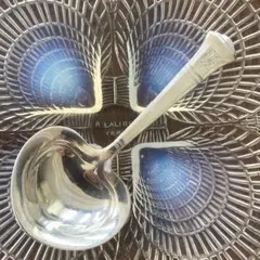 Tiffany 純銀鍍金　Palm モノグラム スプーン Tiffany 純銀鍍金 Palm モノグラム スプーン