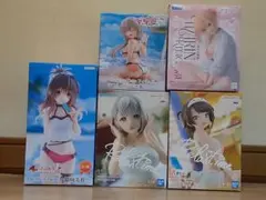 美少女フィギュアまとめ売り(5体セット)