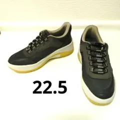 fitfit フィットフォーム 撥水 ハンズフリースニーカー 22.5 厚底