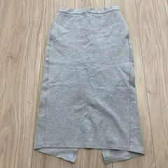グレー スリット入り タイトスカート　Sサイズ