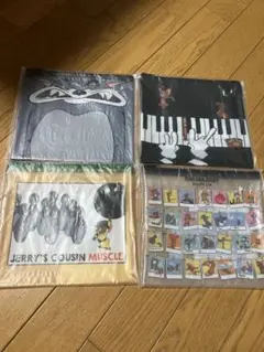 【新品】トムとジェリー　ハッピーくじ　D賞　 フラットポーチ　４種セット