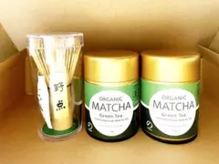 茶筅と抹茶2 缶