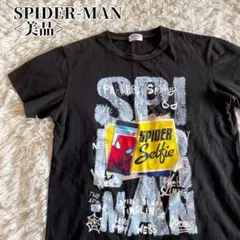 【美品】スパイダーマン Tシャツ ブラック
