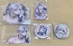 AMNESIA ケント オトメイトストア限定 七夕 星型缶バッジ セット