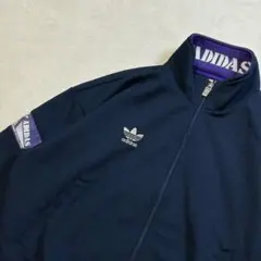 【入手困難】adidas 80s デサント製 トラックジャケット メンズ M 紺