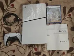 PS5 ディスクドライブ搭載モデル モンハンワイルズ付 動作確認済