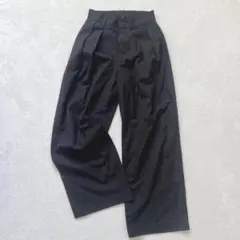 RHC ロンハーマン ワイドチノパンツ ブラック XS - メルカリ