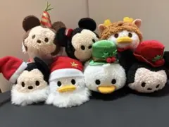 ディズニーツムツム　クリスマス　ミッキー　ドナルド　7個セット