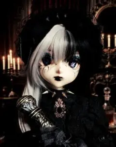 カスタムアイシードール 本体 ピンクヘア ゴシック調 - メルカリ