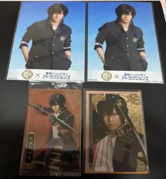 ミュージカル刀剣乱舞 刀ミュ TDC コラボフードブロマイド 大倶利伽羅　他