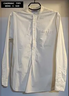チャオパニックティピー　MENS　Sサイズ　スタンドカラー　シャツ