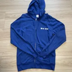 BOAT RACE 尼崎 ジップアップパーカー ブルー L