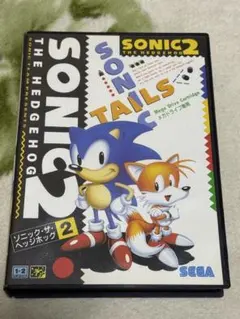 SONIC 2 THE HEDGEHOG メガドライブ用ソフト 説明書欠品