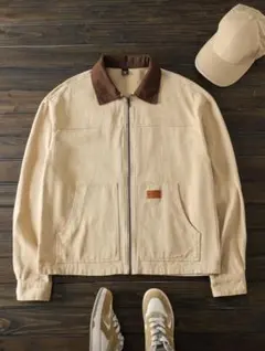 [24時間以内発送]MANFINITY ベージュ ブラウン ジャケット S