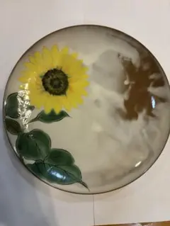 京焼　陶葊　陶あん　深皿　鉢　向日葵　ひまわり 京焼 陶葊 陶あん 深皿 鉢 向日葵 ひまわり - メルカリ