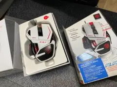 ゲーミングマウス R.A.T. TE RAPIDFIRE ホワイト【ジャンク品】