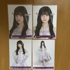 乃木坂46 池田瑛紗 生写真 ネーブルオレンジ 4枚コンプ