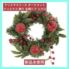 クリスマスリース オーナメント クリスマス 飾り 玄関ドア 入り口 壁掛け