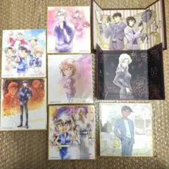 *名探偵コナン　ミニ色紙　8点セット*