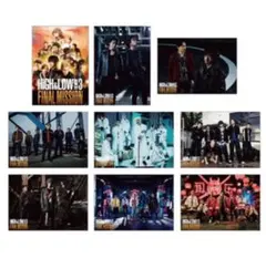 HiGH&LOWシリーズ  達磨一家クリアポスター