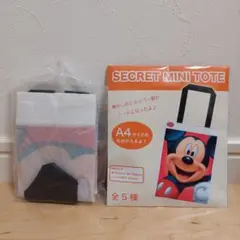 ディズニー　シークレットミニトート　ショッパー風　ミッキー①