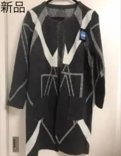 【新品　未使用】コート　ロングカーディガン　アウター　M〜L