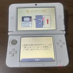 3DS LL ホワイト　ソフト６本付き