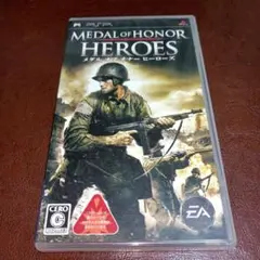 PSPソフト　MEDAL OF HONOR HEROES　メダル・オブ・オナー