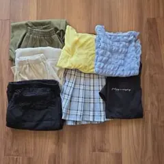 女の子　140 〜150 上下まとめ売り7点　ラブトキ他