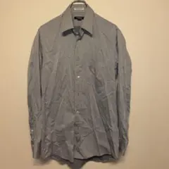 BURBERRY LONDON ドレスシャツ M グレー 39-82 日本製