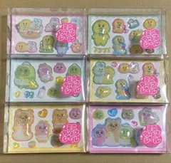 おぱんちゅうさぎ んぽちゃむ ミニちゅるシール 6種類セット